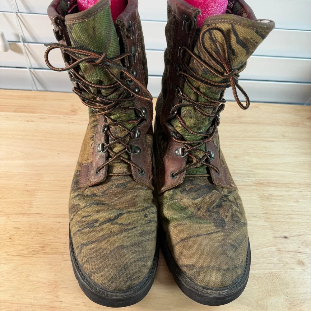 Cabela's Gore-Tex Hunting Boots Men's Camouflage Thinsulate Outdoor - 10 Vibram